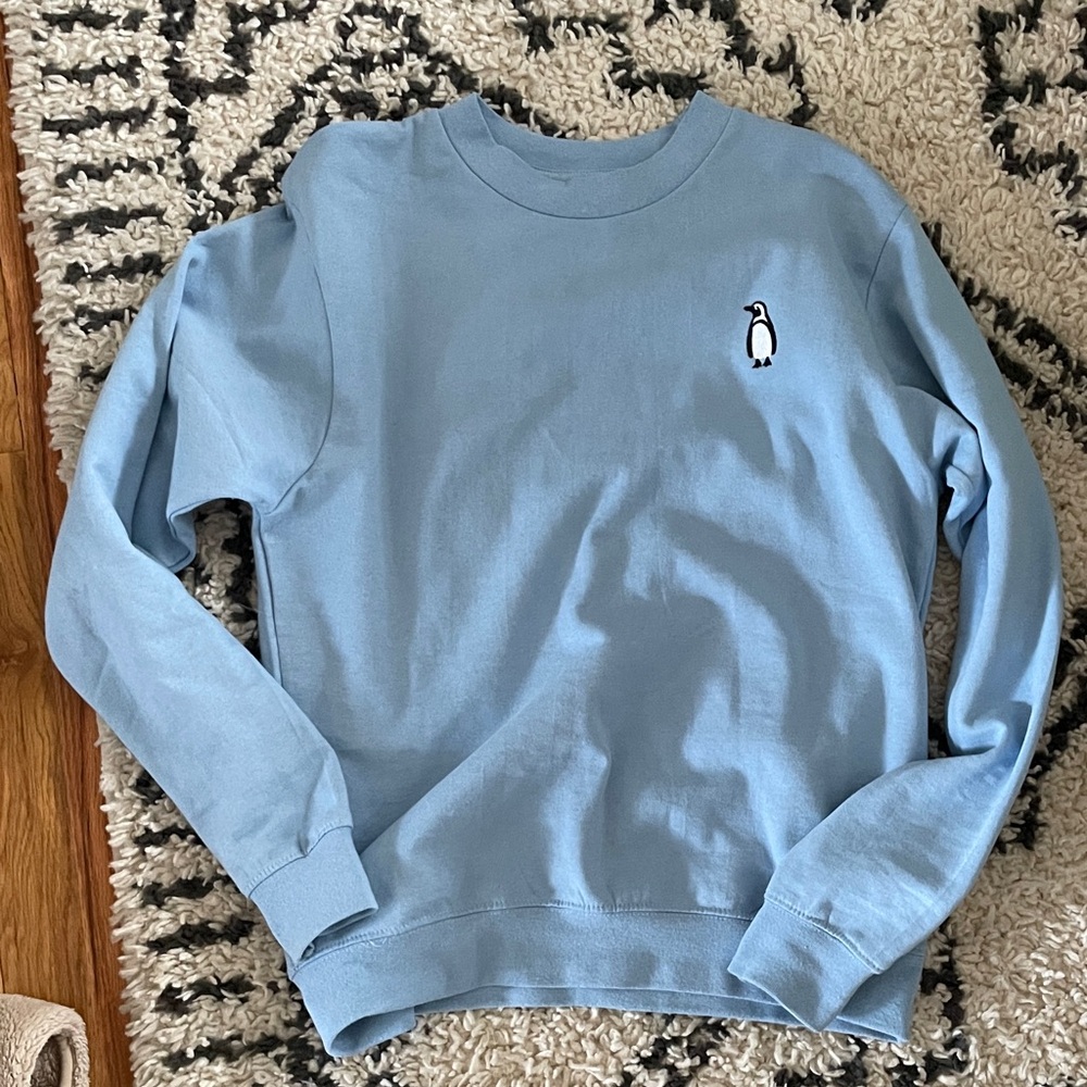 Penguin Blue Crewneck Sweater